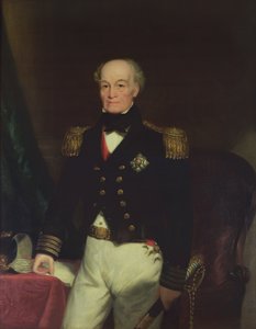 トーマス・バイアム・マーティン卿の肖像（1773-1854）1852（油）